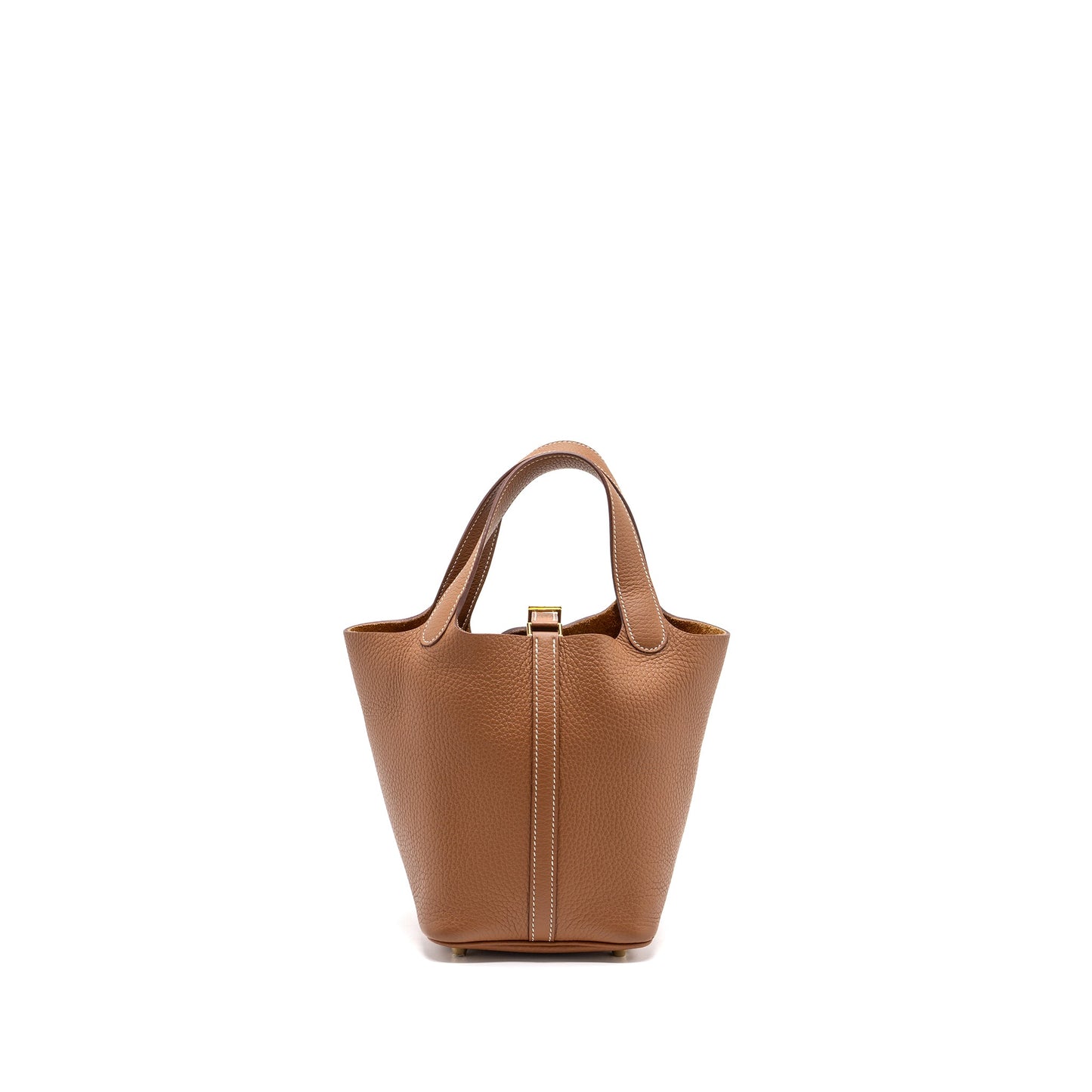 Hermes picotin 18 lock bag clemence gold GHW  stamp Z