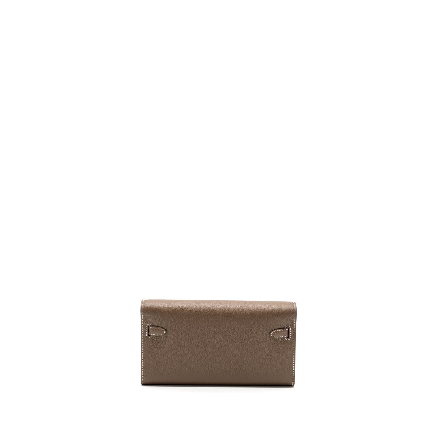 Hermes Kelly to go Evercolor Etoupe GHW Stamp B