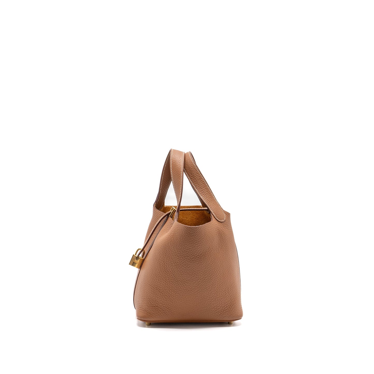 Hermes picotin 18 lock bag clemence gold GHW  stamp Z