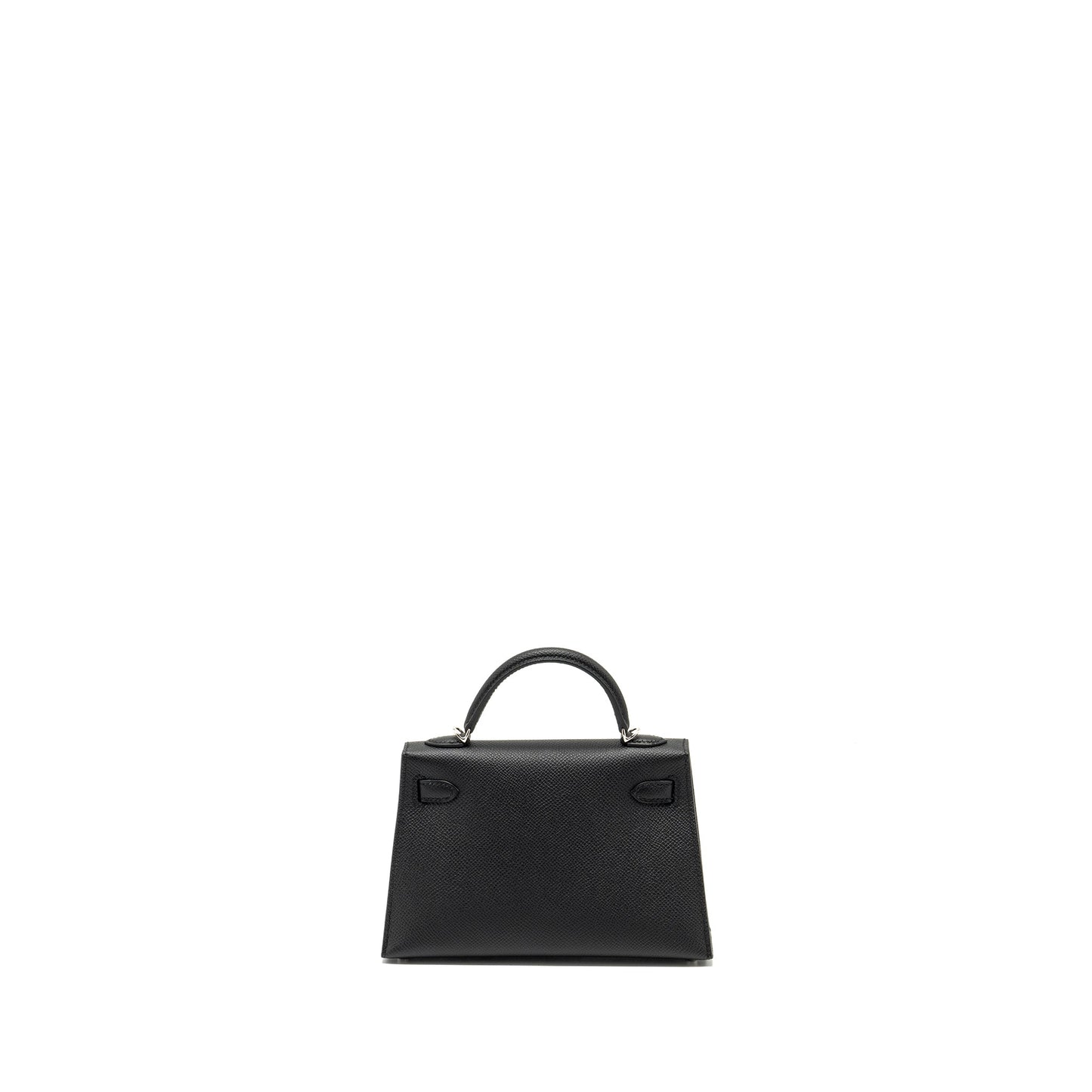 Hermes mini kelly epsom black SHW Stmap B