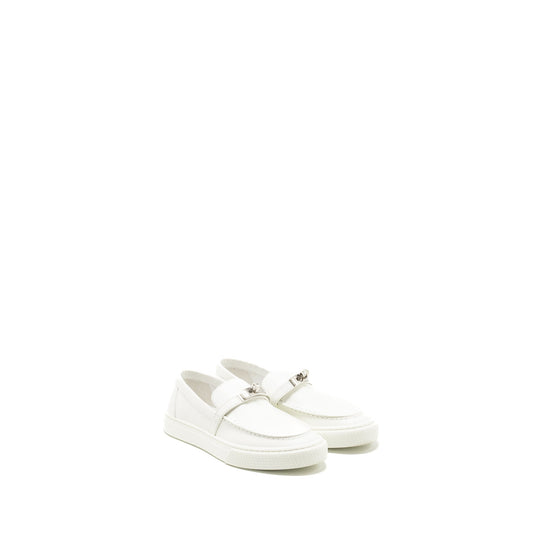 Hermes Size 37.5 Game Slip-on Sneaker White SHW