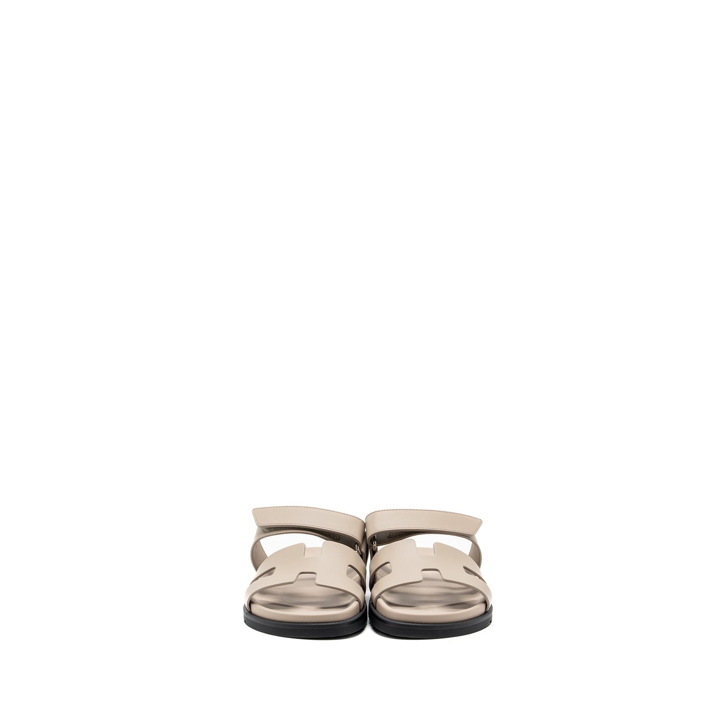 Hermes Size 37 Chypre Sandals Beige Mastic