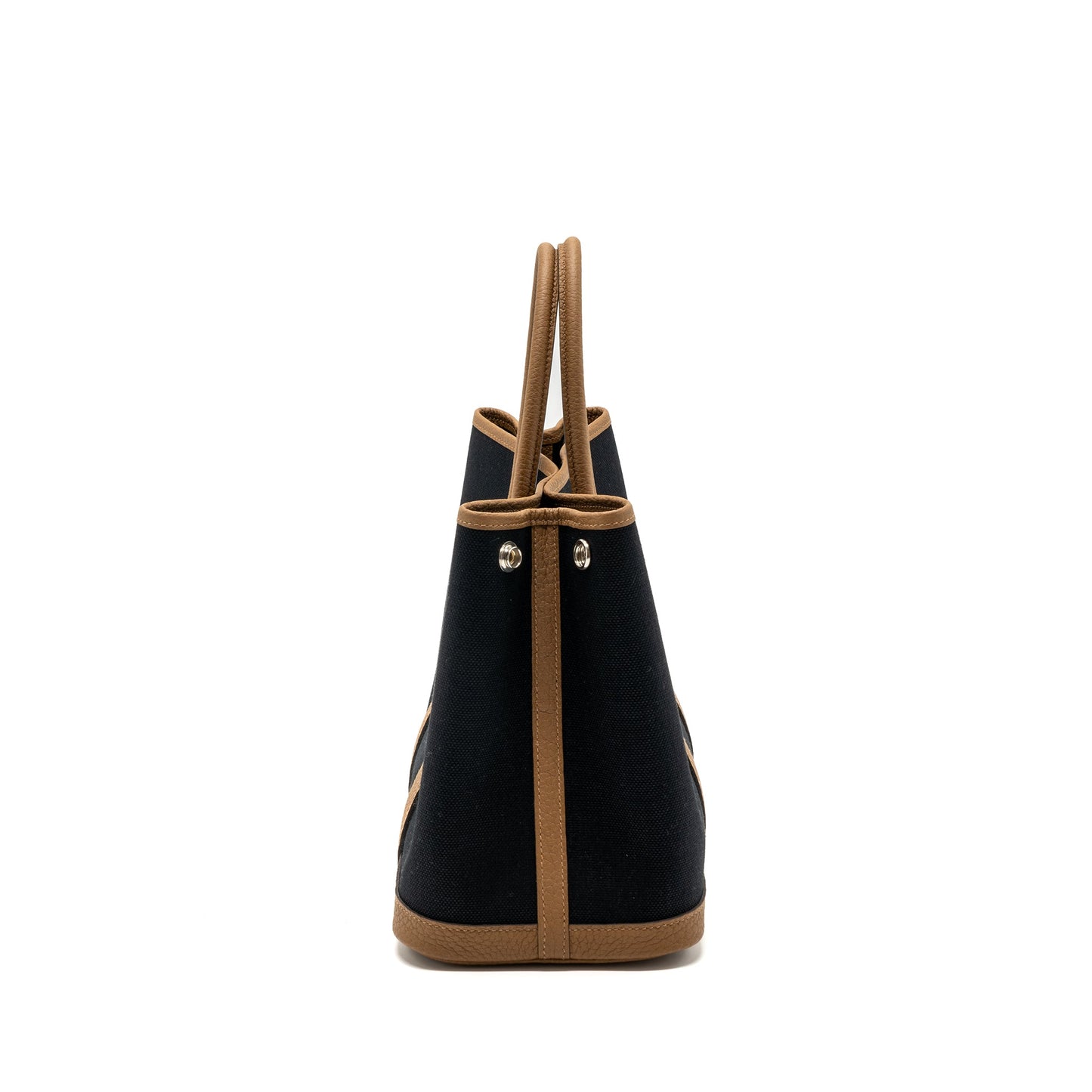 Hermes Garden Party 30 Canvas/Negonda Alezan/Black SHW Stamp B