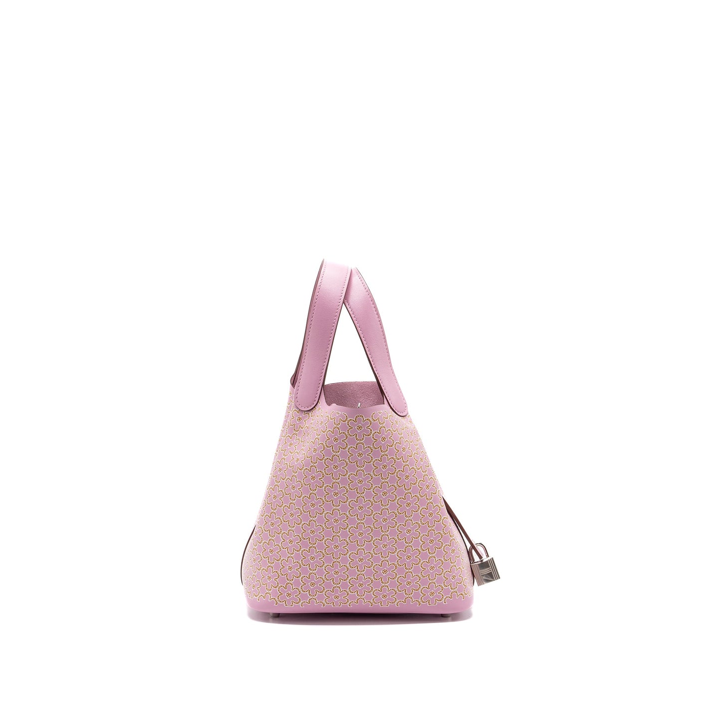 Hermes Lucky Daisy Picotin 18 Swift Mauve Sylvester SHW stamp U