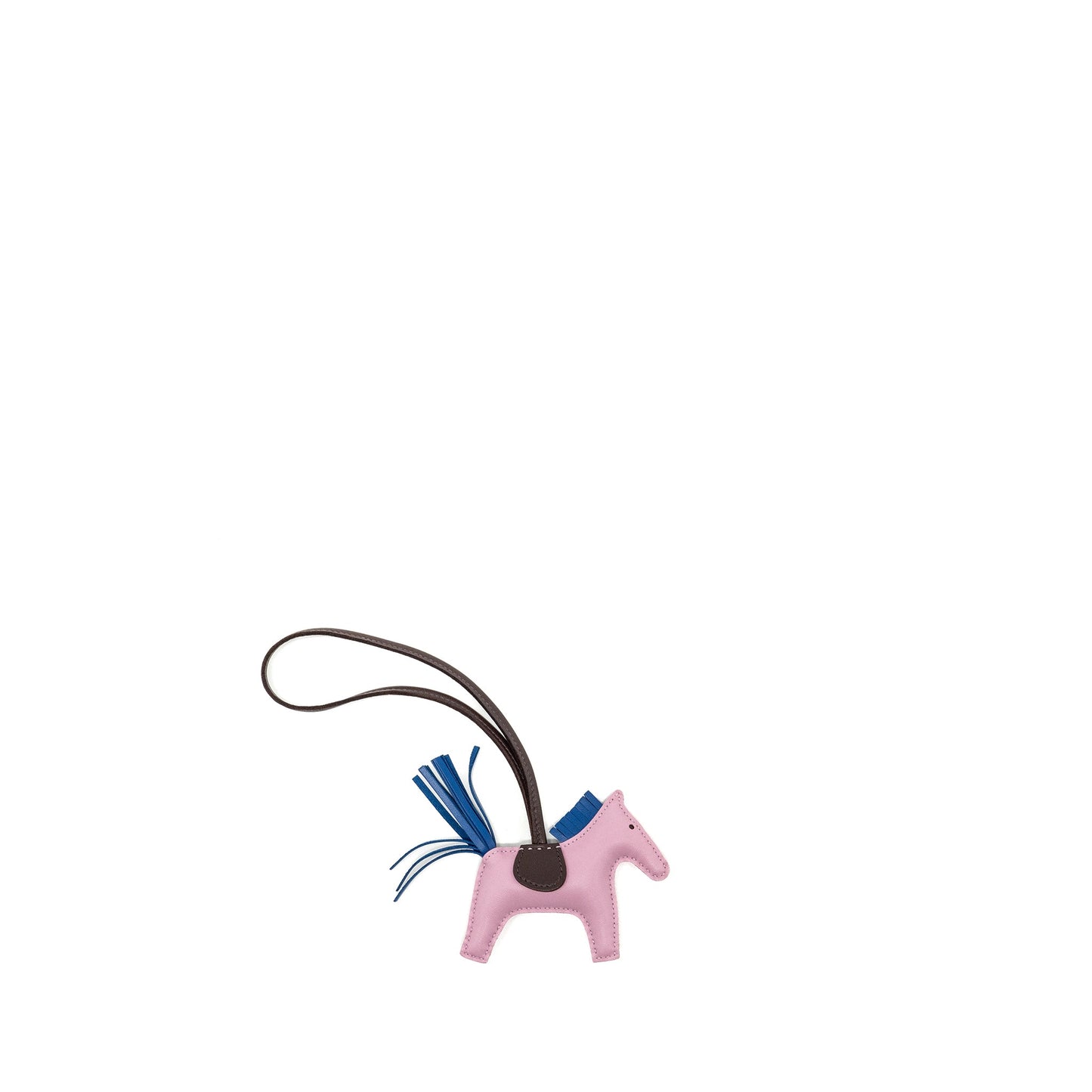 Hermes rodeo pm bag charm mauve Sylvestre/ blue saphir/ rouge Sellier stamp Z