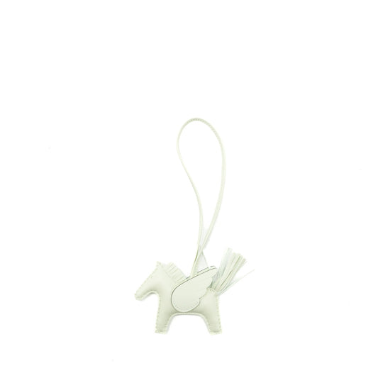 Hermes rodeo pegase pm bag charm vert fizz Stamp B