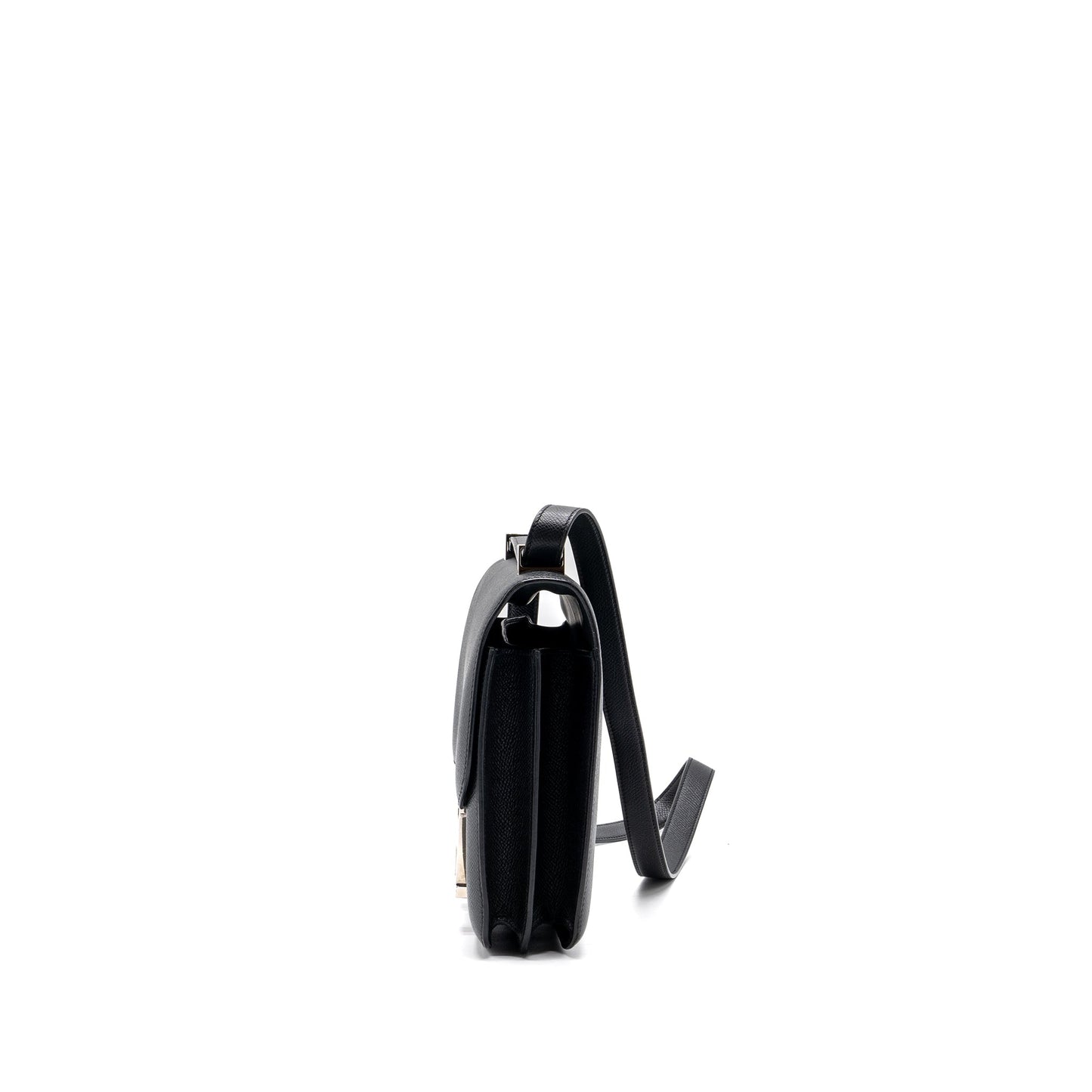Hermes Constance 24 Epsom Black SHW Stamp A