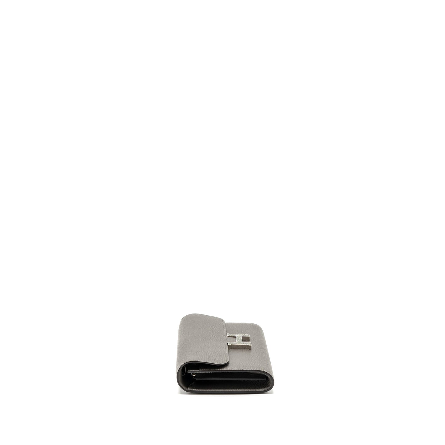 Hermes Constance To Go Epsom Lizard Buckle Gris Meyer/Gris Fonce SHW Stamp U