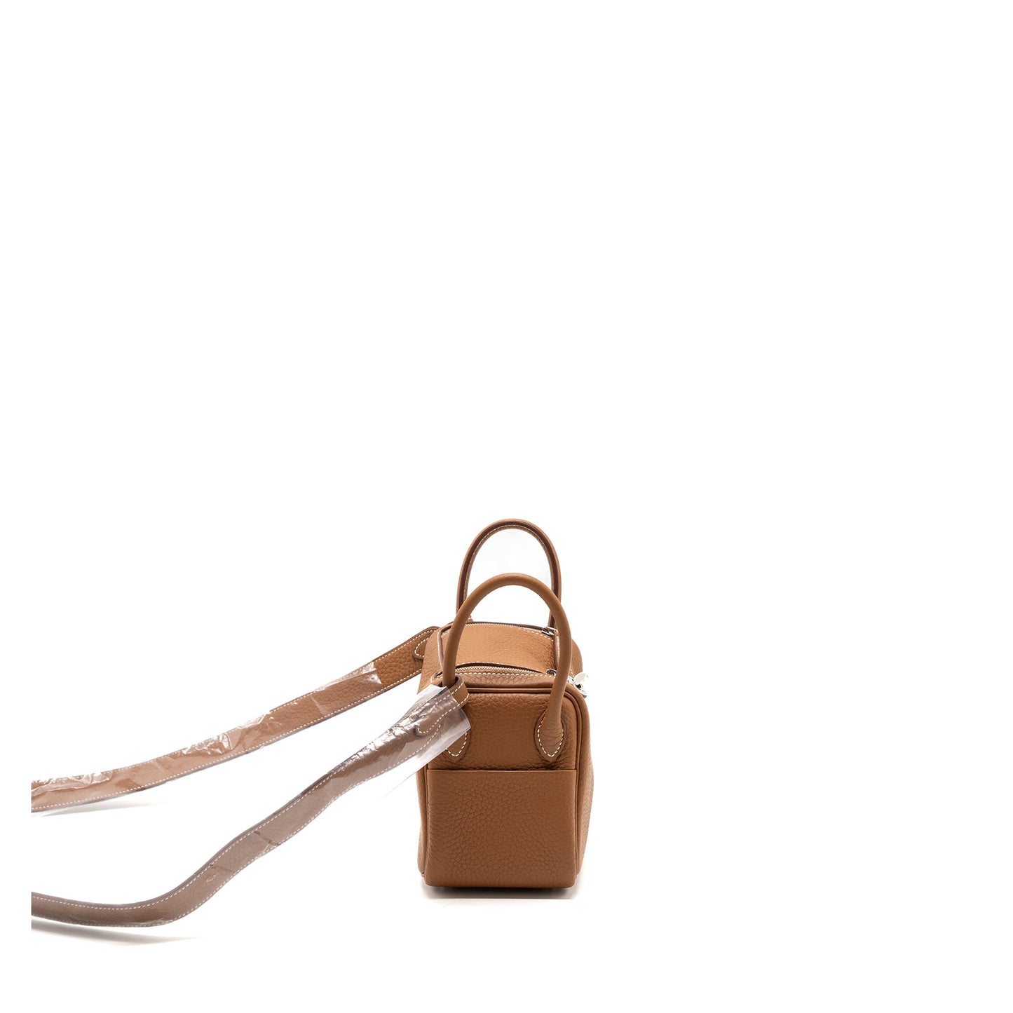 Hermes Mini Lindy Clemence Gold SHW Stamp B