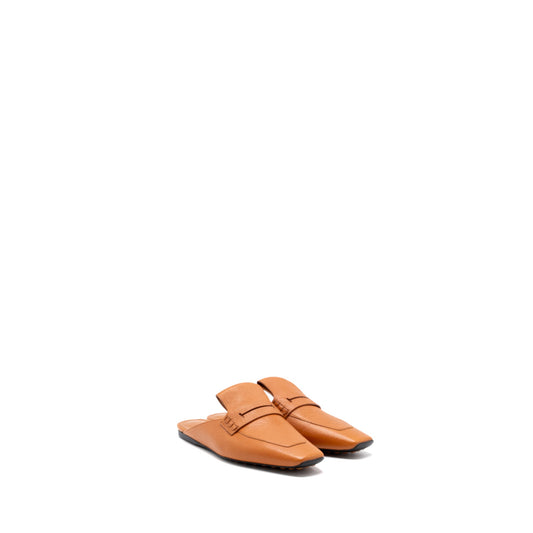 Hermes size 38 Eloge Mule Marron Glaise