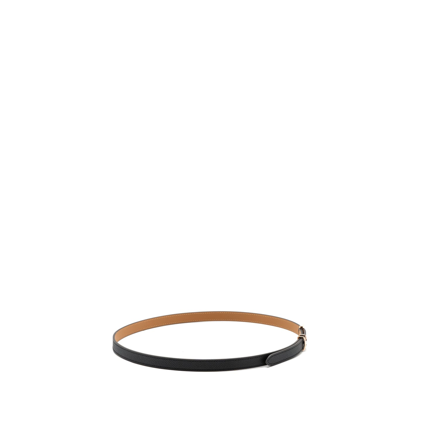Hermes Size 80 POP H 15 Belt Epsom Black RGHW Stamp B