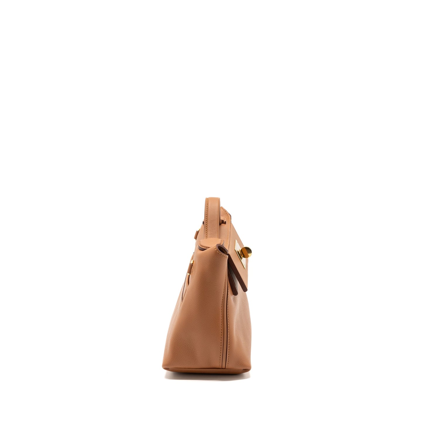 Hermes mini 24/24 2424-21 bag evercolor / swift gold GHW stamp B