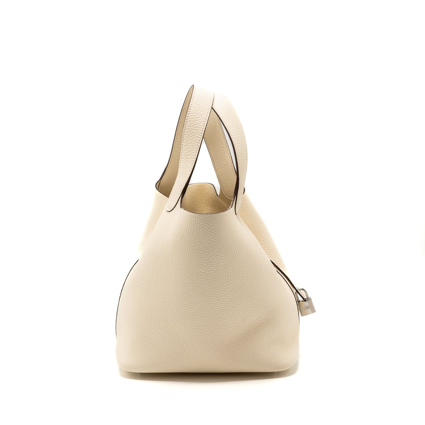 Hermes Picotin 22 Lock Bag Clemence Nata SHW Stamp Z