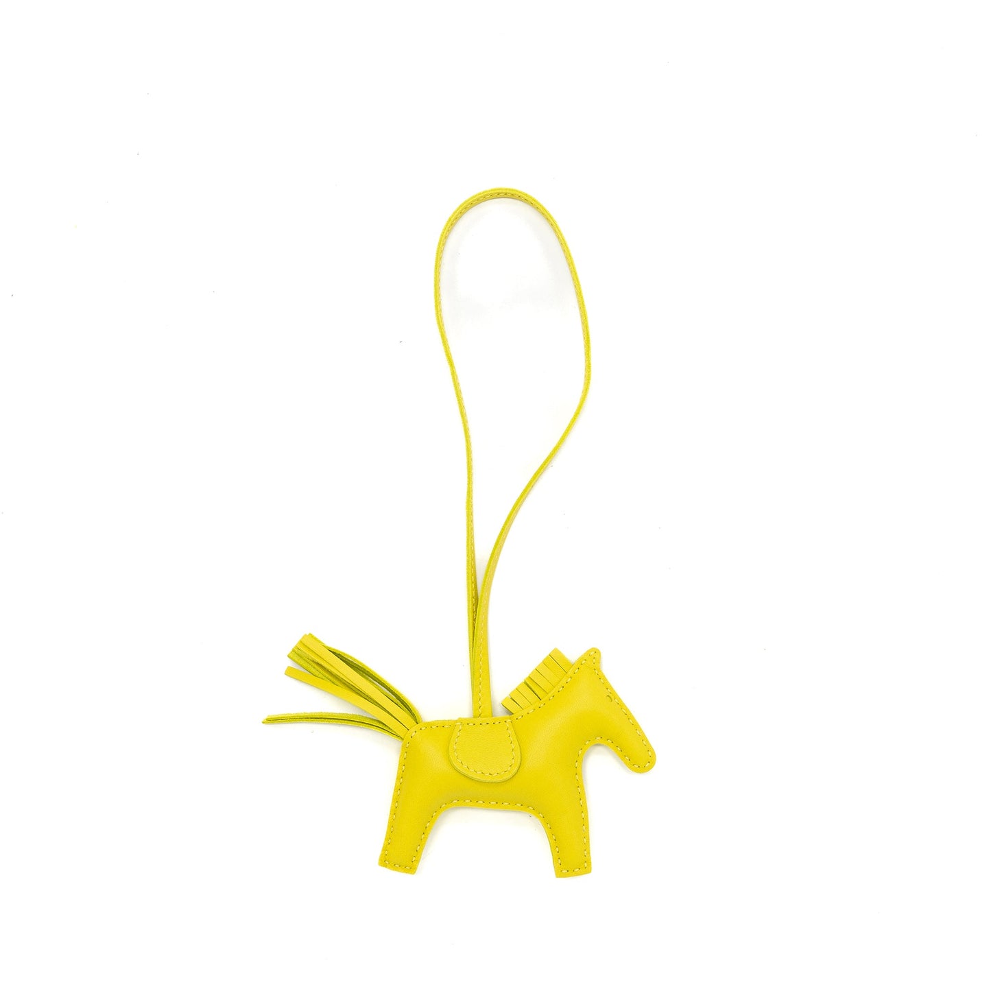 Hermes rodeo pegase pm bag charm lime stamp U