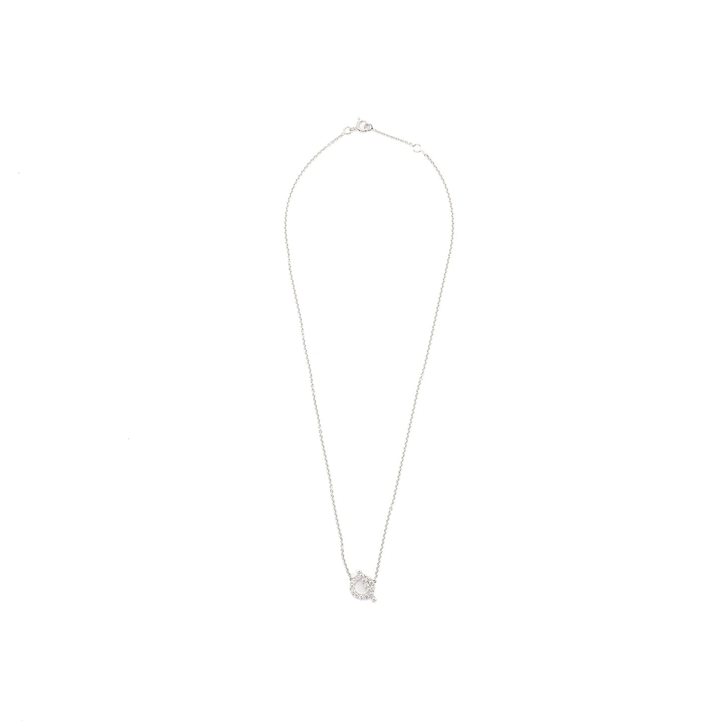 Hermes finesse necklace white gold Diamonds