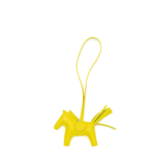 Hermes rodeo pegase pm bag charm lime stamp U