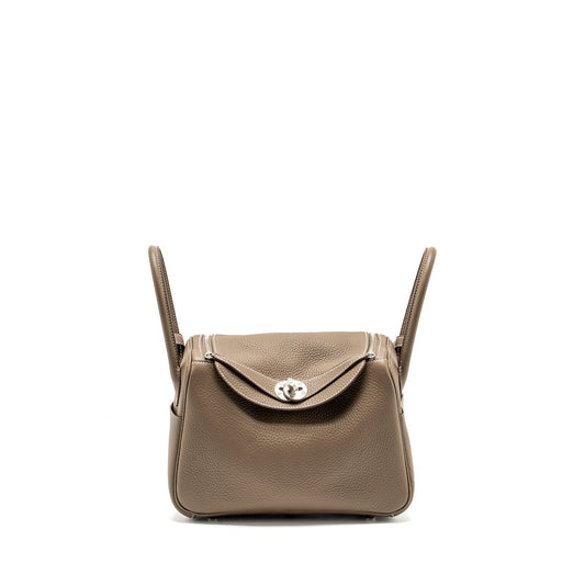 Hermes Lindy 26 Clemence Etoupe SHW Stamp B