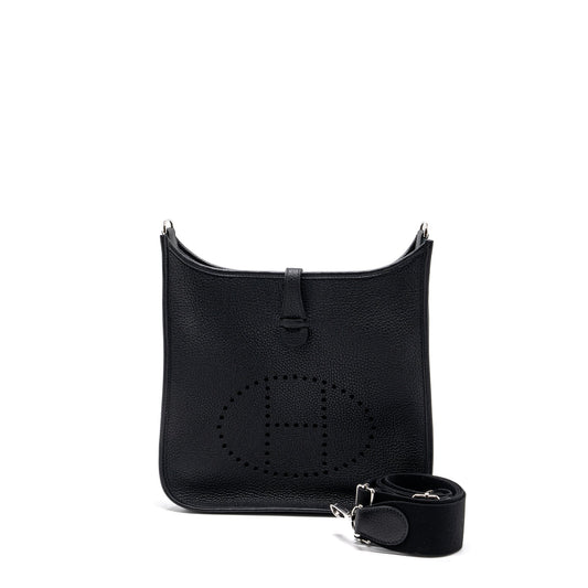 Hermes evelyne 29 clemence black SHW stamp B