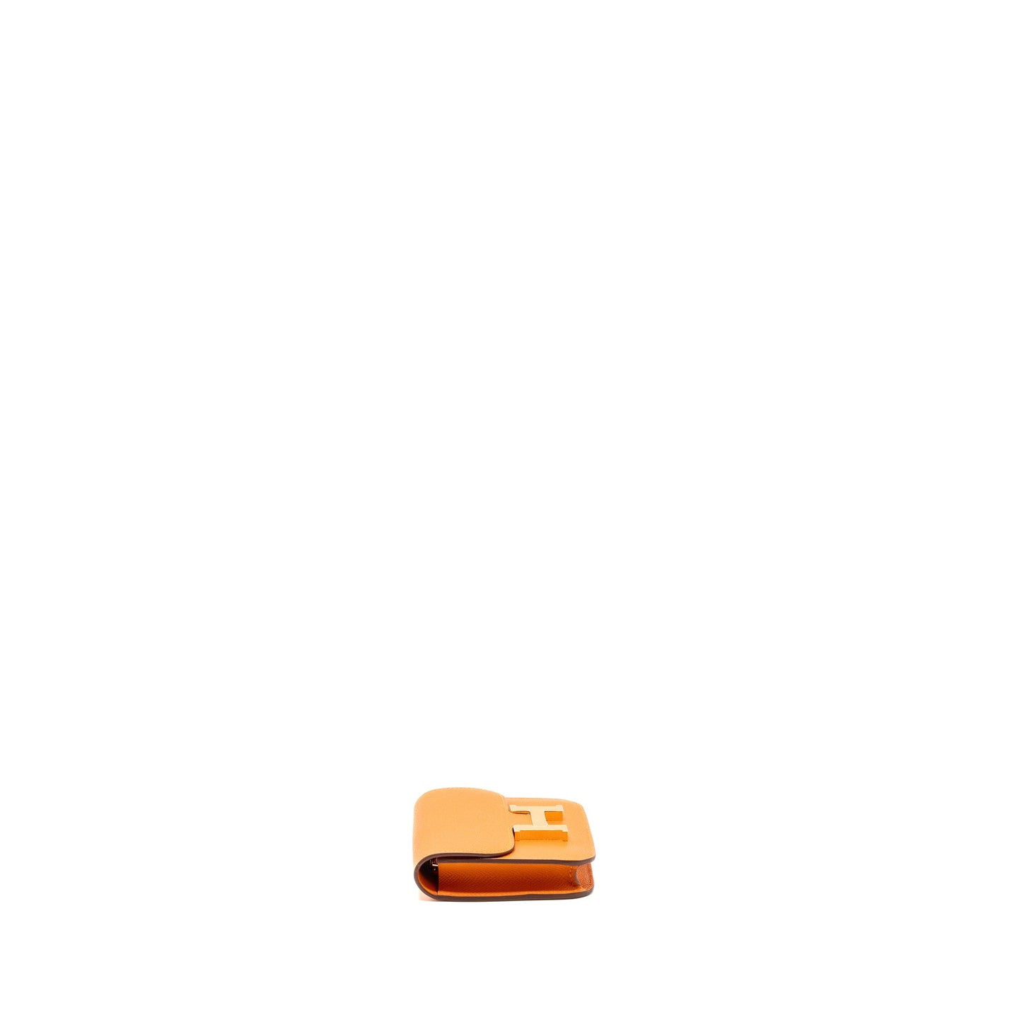 Hermes Constance Slim Epsom Orange GHW Stamp U