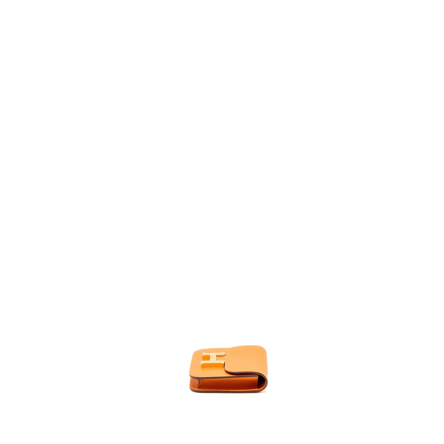 Hermes Constance Slim Epsom Orange GHW Stamp U