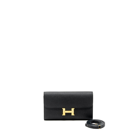 hermes constance to go epsom black GHW stamp Z