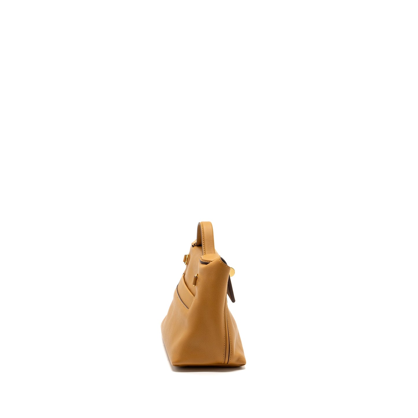 Hermes Mini 2424 Evercolor/Swift Caramel/Sesame/Rouge GHW Stamp U