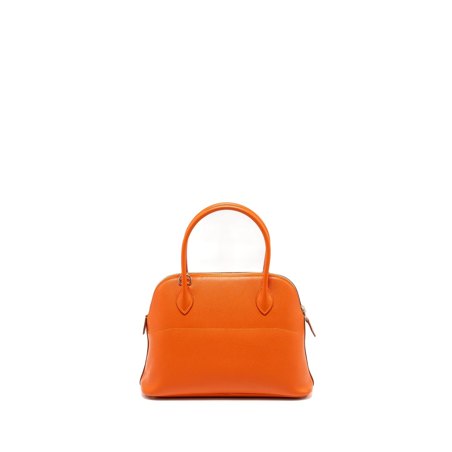 Hermes bolide 27 epsom orange SHW Stamp X