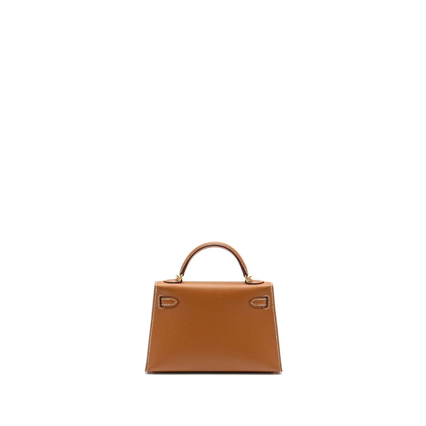 Hermes Mini Kelly Epsom Gold GHW Stamp Z