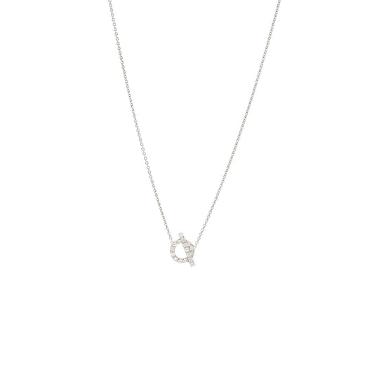 Hermes finesse necklace white gold Diamonds