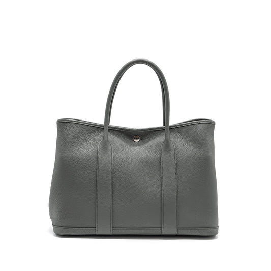 Hermes garden party 36 negonda vert Amande SHW stamp D