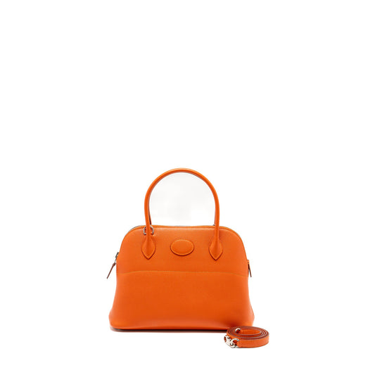 Hermes bolide 27 epsom orange SHW Stamp X