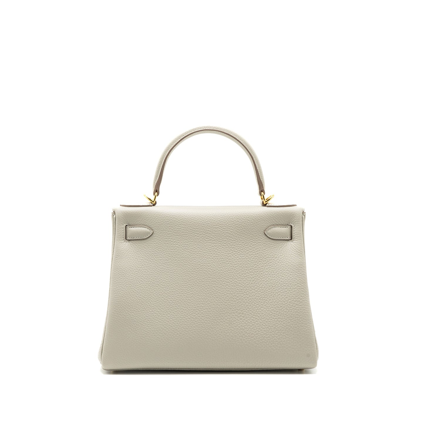 Hermes kelly 28 togo leather gris perle GHW stamp U
