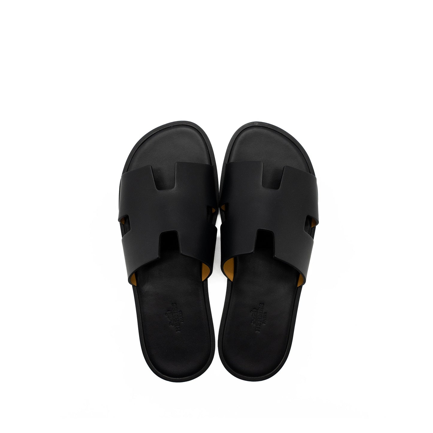 Hermes size 40 Izmir sandal calfskin black