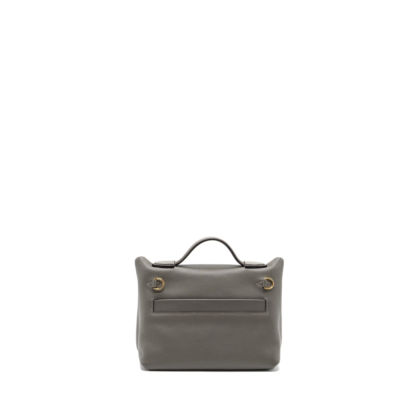 Hermes Mini 24/24 2424-21 bag evercolor / swift gris Meyer GHW stamp U