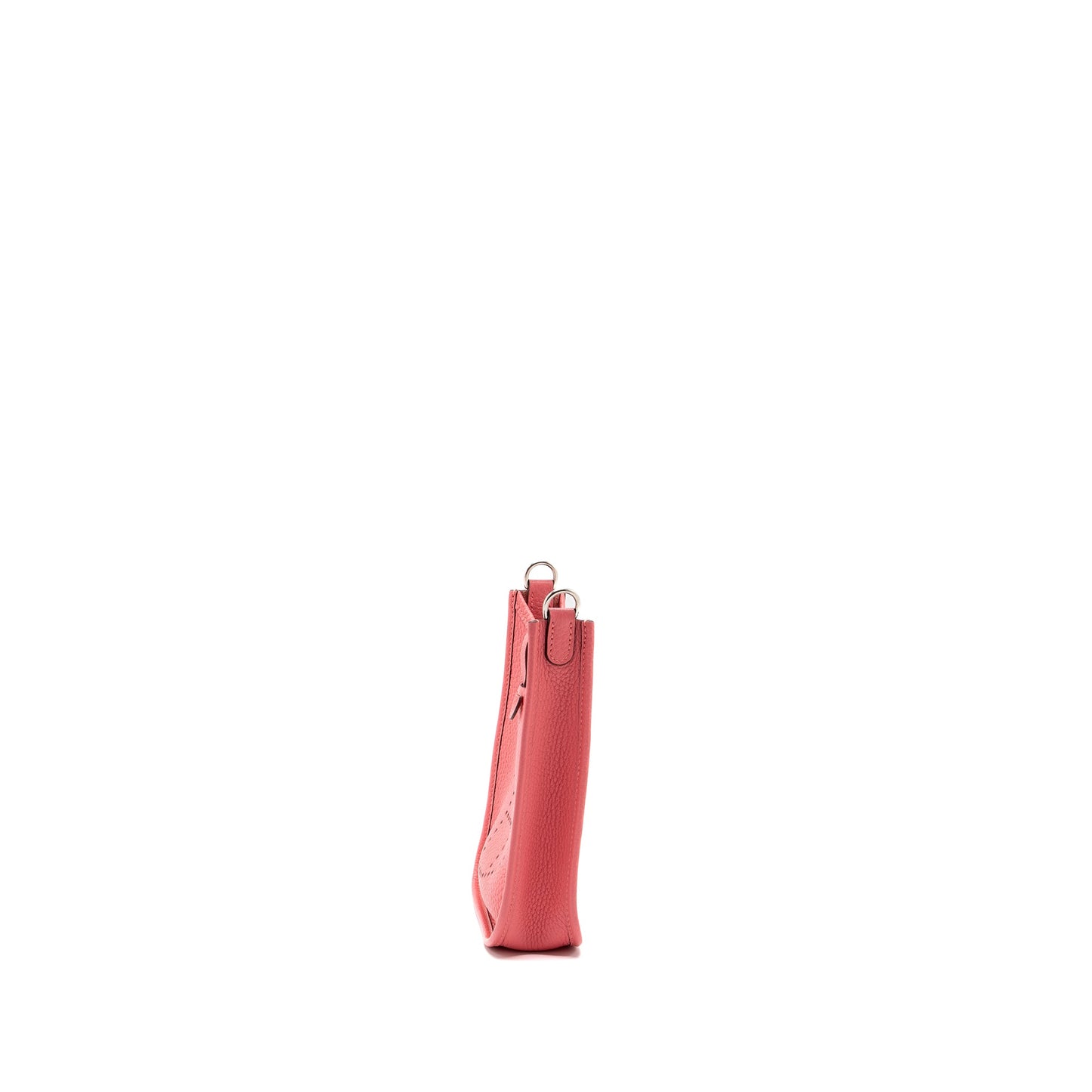 Hermes mini evelyne clemence rose with multicolor strap SHW stamp Y