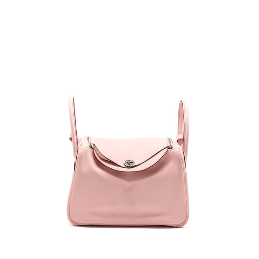 Hermes lindy 30 swift rose sakura SHW stamp X