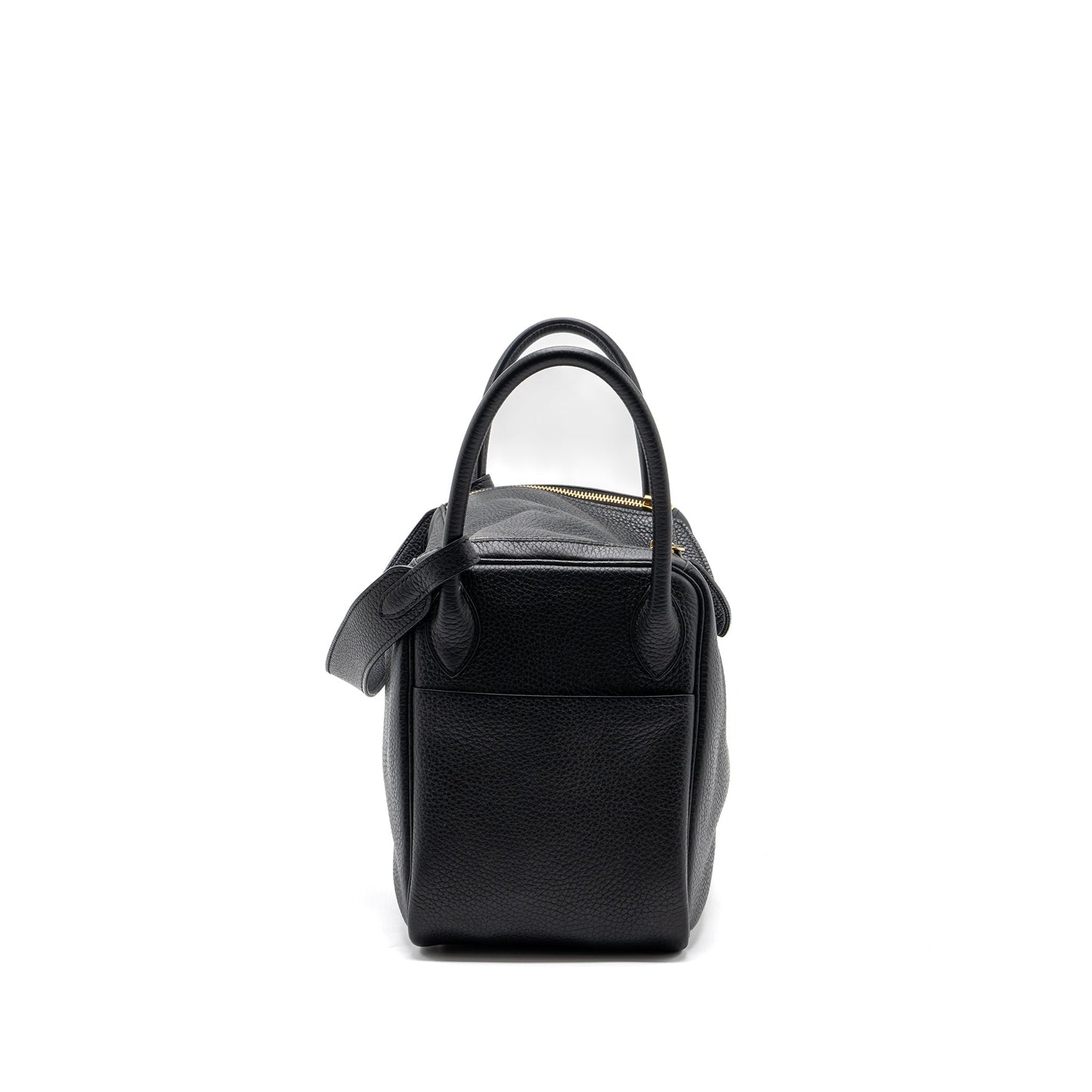Hermes lindy 30 clemence black GHW stamp D