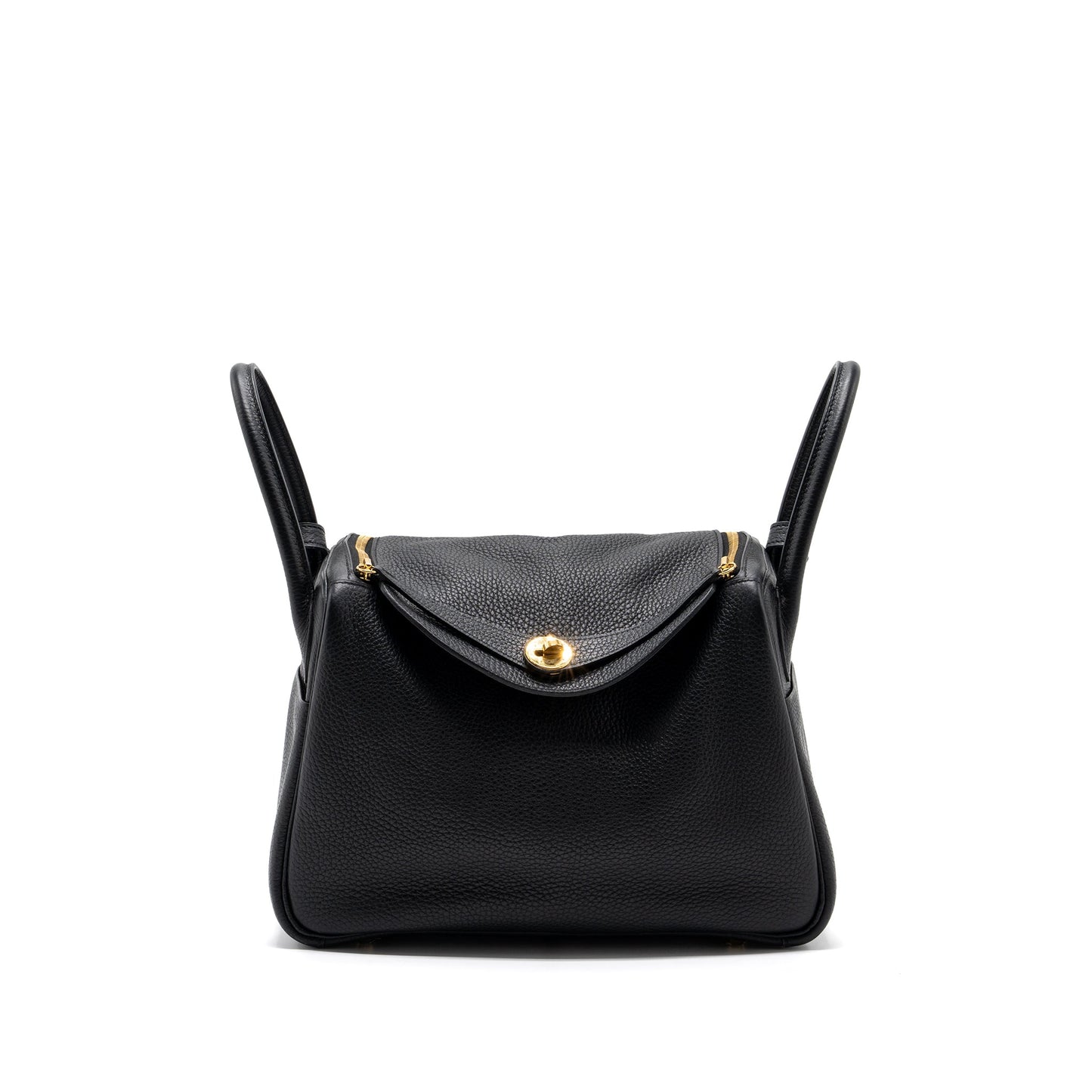 Hermes lindy 30 clemence black GHW stamp D