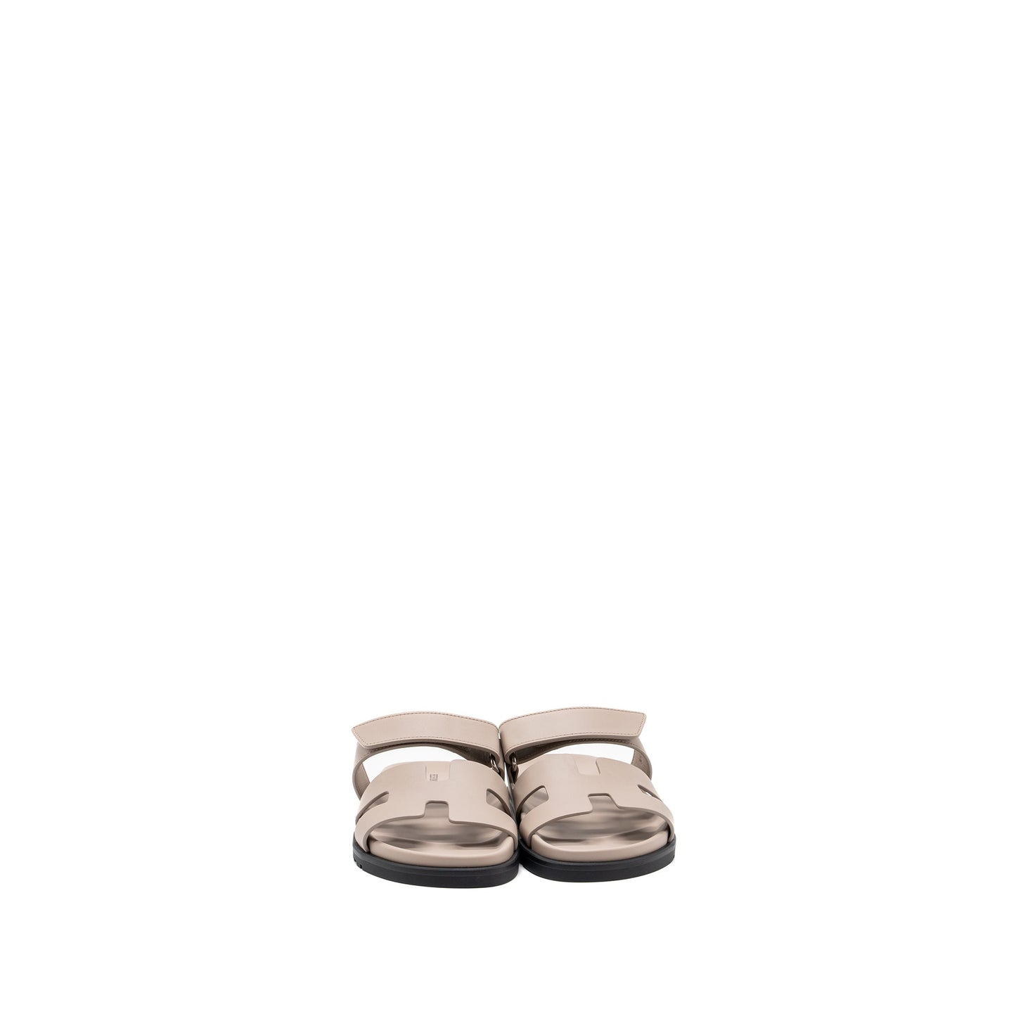 Hermes size 35 chypre sandals beige mastic