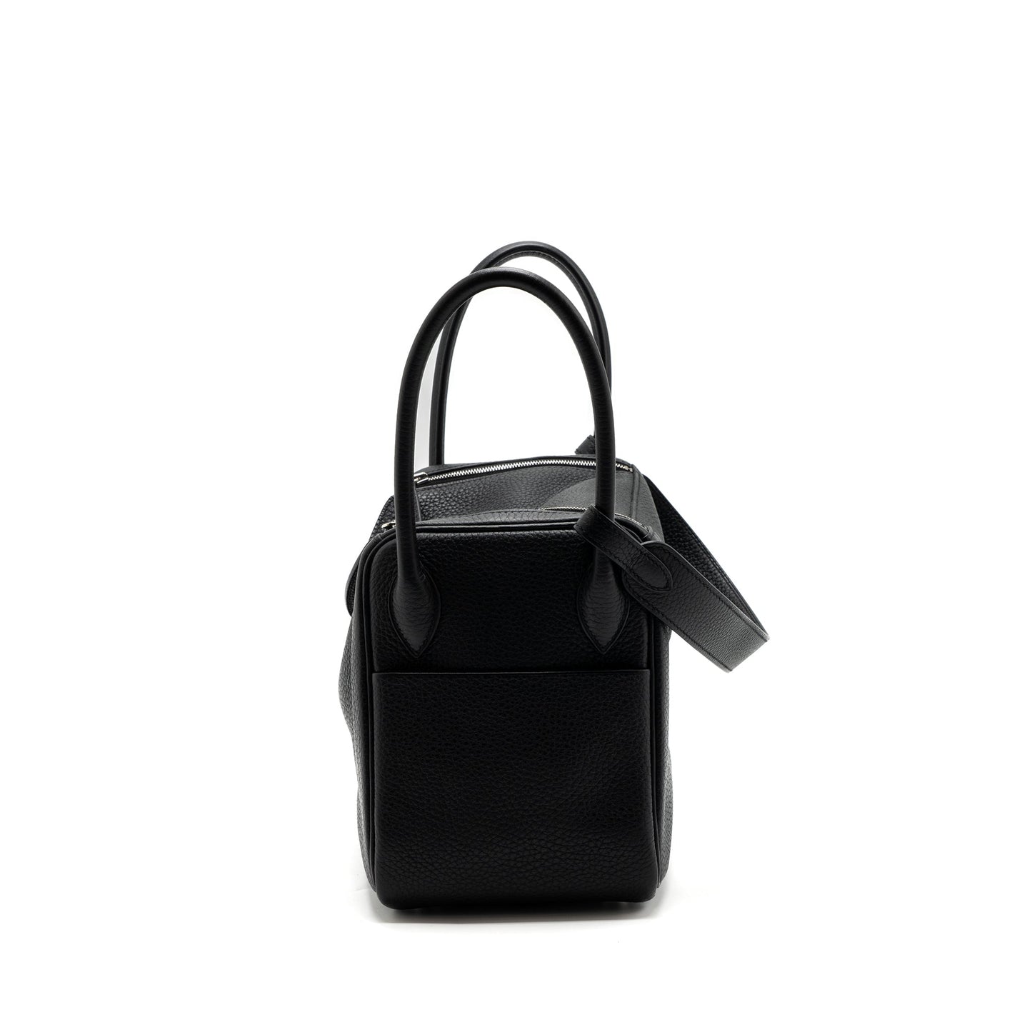 Hermes Lindy 26 Clemence Black SHW Stamp Y