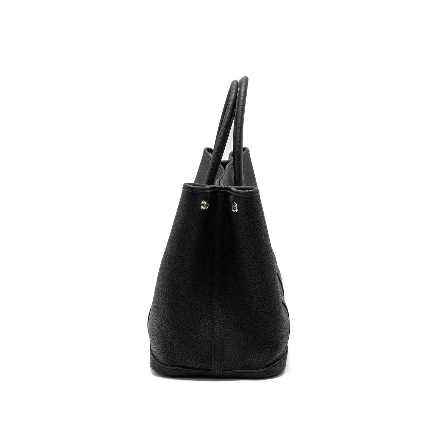 Hermes Garden Party 36 Negonda Black SHW Stamp C