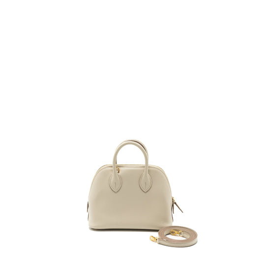 Hermes mini bolide evercolor beton GHW stamp B