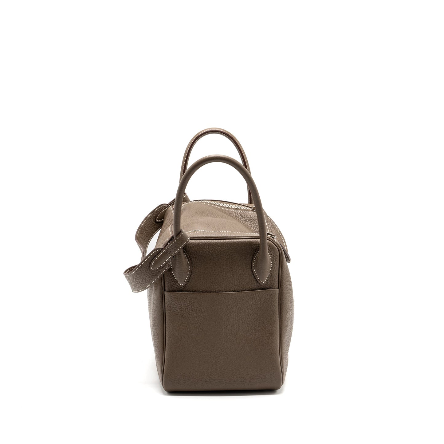Hermes Lindy 30 Clemence Etoupe SHW Stamp C