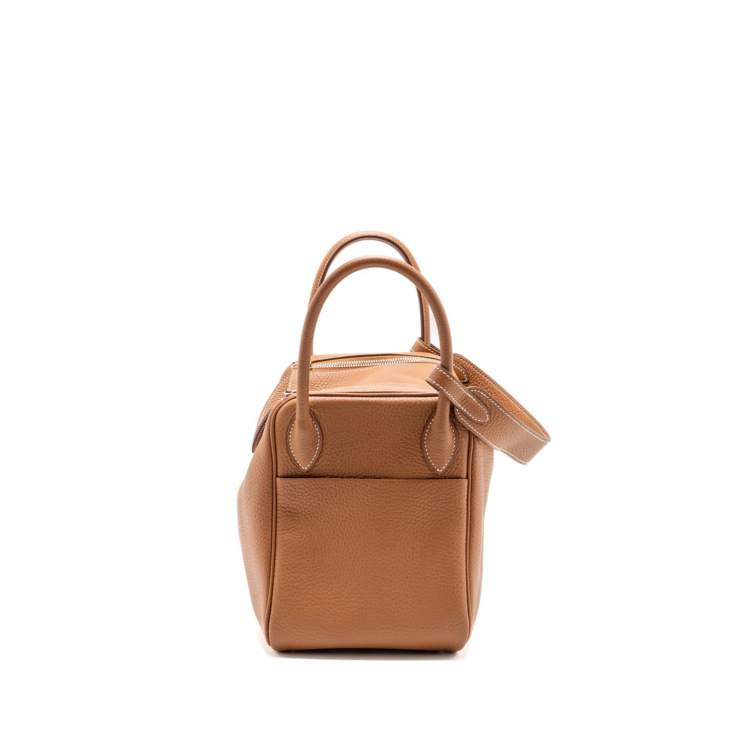 Hermes Lindy 30 Clemence Gold SHW Stamp U