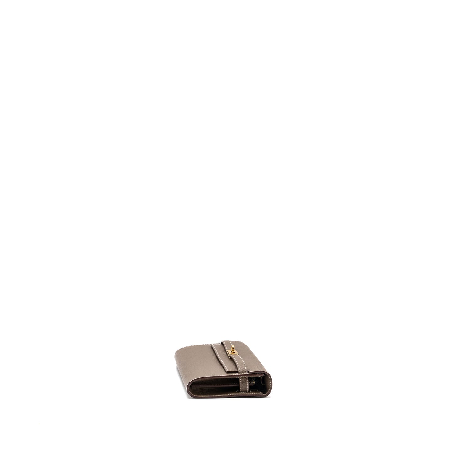 Hermes Kelly To Go Epsom Etoupe GHW Stamp U