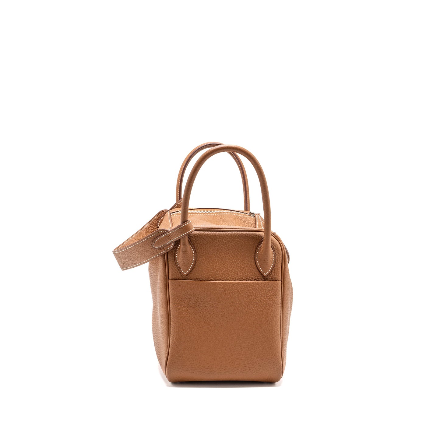 Hermes Lindy 30 Clemence Gold SHW Stamp U