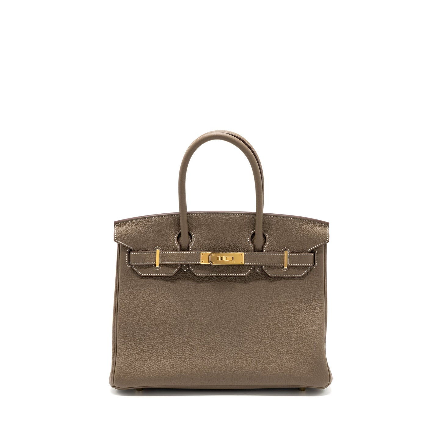 Hermes Birkin 30 Togo Etoupe GHW Stamp B