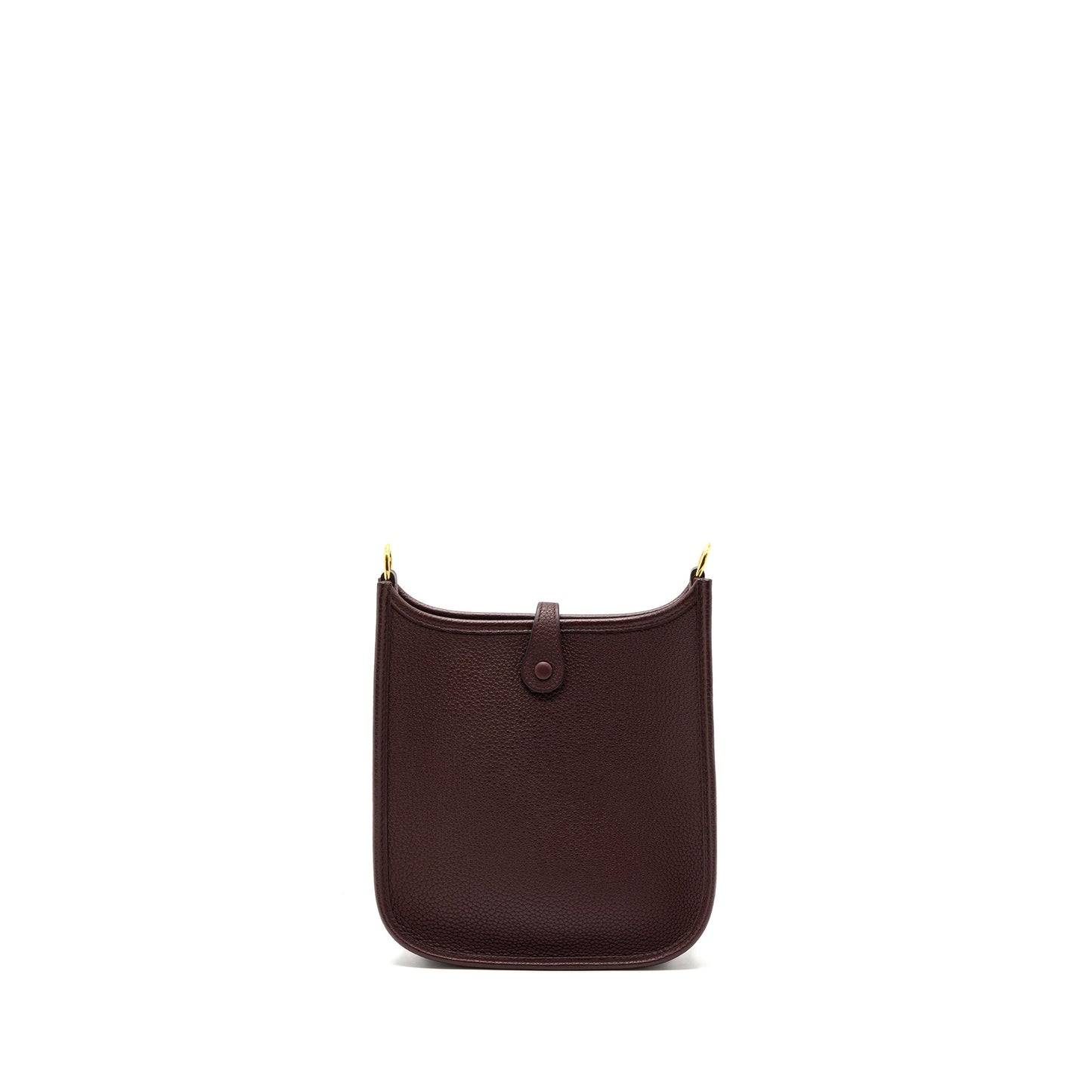 HERMES MINI EVELYN CLEMENCE ROUGE SELLIERE GHW STAMP Z