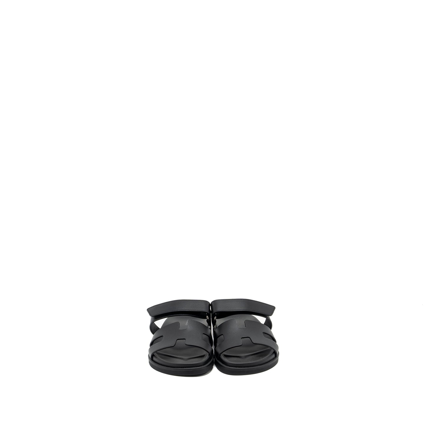 Hermes size 38 Chypre Sandals black