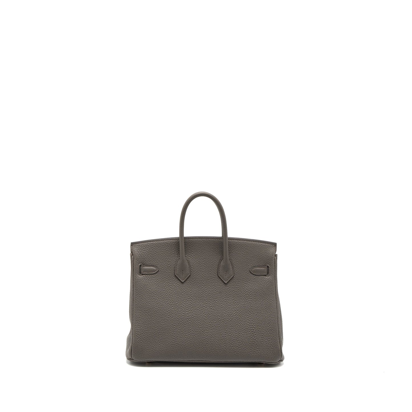 Hermes Birkin 25 Togo Gris Etain RGHW Stamp D